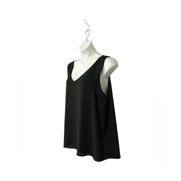 Penningtons, Plus Size Reversible Sleeveless Blouse, 2X, Black - Picture 7 of 9